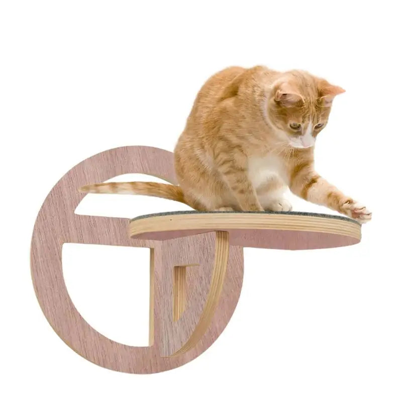 Arbre a Chat Mural - Escalopati Design Bois