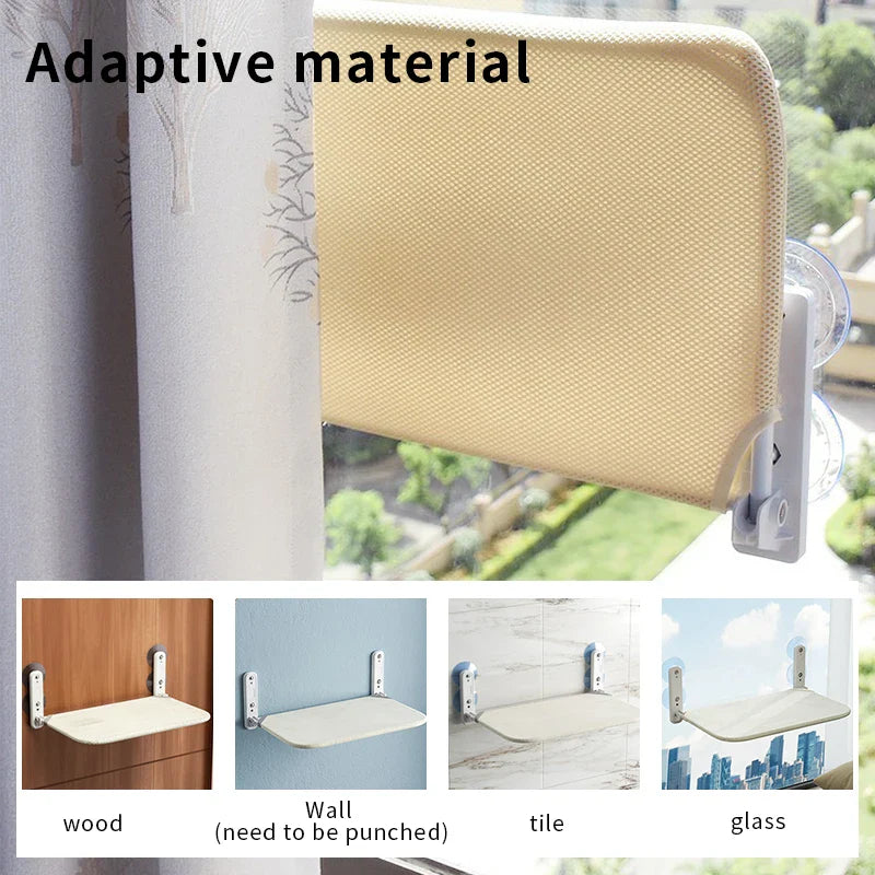 Hamac de Fenêtre Pliable pour Chat - CielDouillet