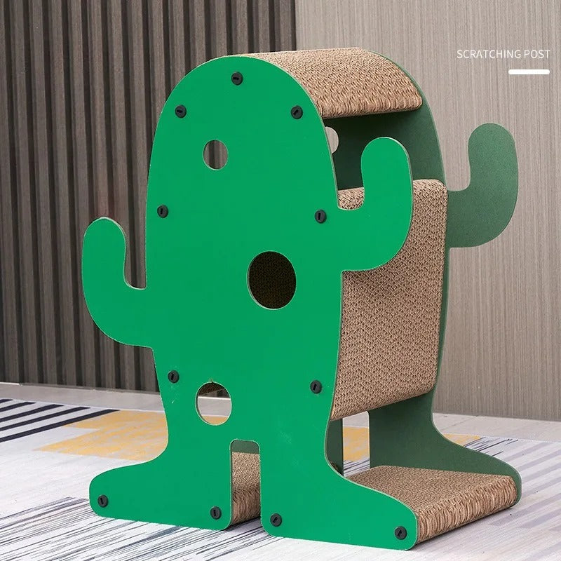 Arbre à chat drôle — BrandZen Carton ondulé dense à gratter