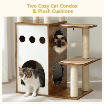 Arbre a chat design en bois CozyCondos Modèle