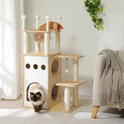 Arbre a chat design en bois CozyCondos Modèle