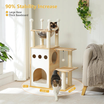 Arbre a chat design en bois CozyCondos Modèle