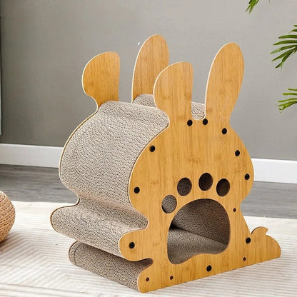 Arbre à chat drôle — BrandZen Carton ondulé dense à gratter