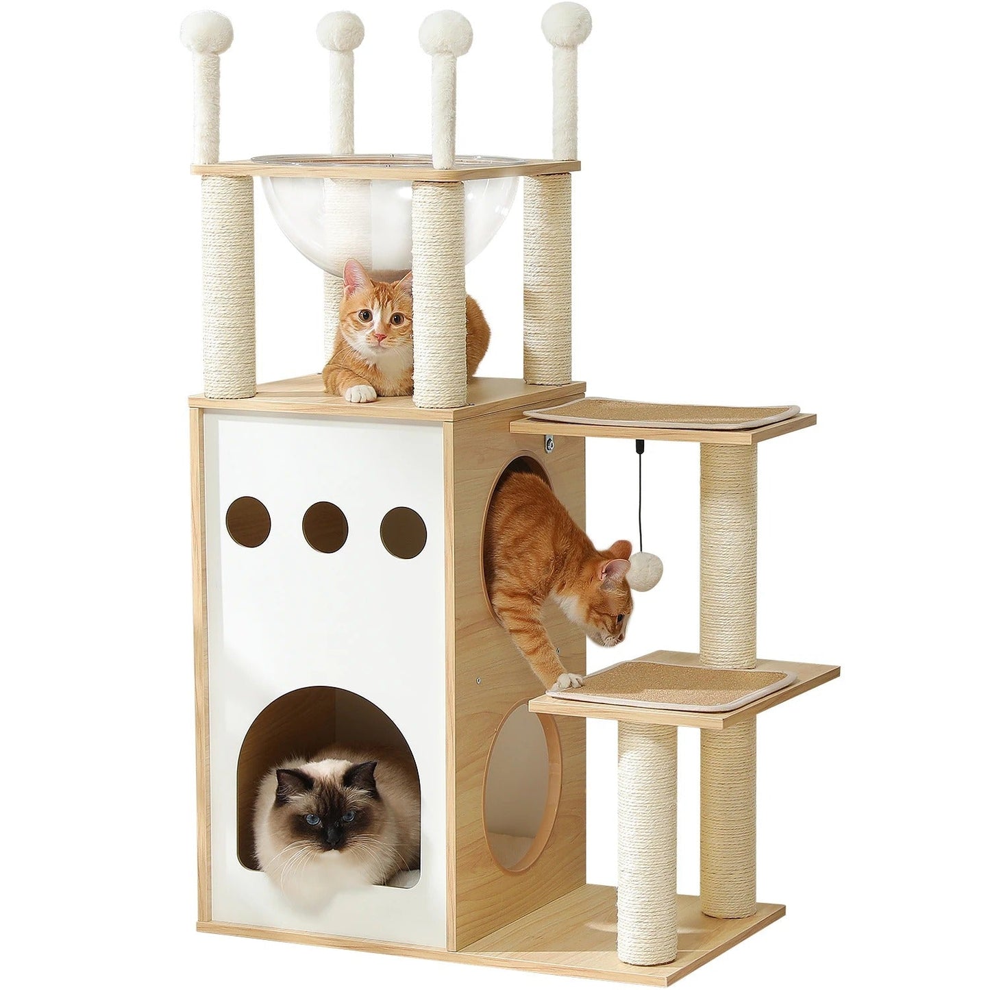 Arbre a chat design en bois CozyCondos Modèle