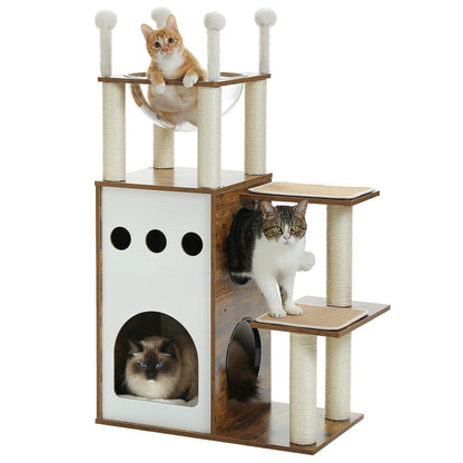 Arbre a chat design en bois CozyCondos Modèle